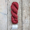 Fibre Co. | Meadow Yarn | Baby Llama, Merino, Silk & Linen, Color: Red Clover, Meadow is a luxe lace-weight blend of llama, merino, silk & linen. Soft with crisp stitch definition—perfect for light UK knits & shawls., Knit With Me