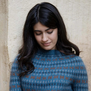 Laine | Memory Lane Knitting Book, , Explore Memory Lane’s 19 designs by Claudia Quintanilla—infusing tradition, memory, and embellishment into every beautiful knitted piece., Knit With Me