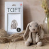 TOFT Emma the Bunny Kit | Beginner Crochet Animal Gift, , Crochet Emma the Bunny with TOFT’s best-selling beginner kit. Includes UK-spun wool, tools & pattern—perfect for gifts or first projects., Knit With Me