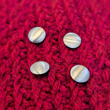 Jul Designs | Mini Stud Buttons | Repositionable Closures, , Jul's mini stud buttons add instant, no-sew finishing to knits. Reusable & repositionable—perfect UK knitting accessories in a gift-ready tin., Knit With Me