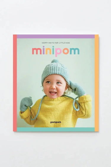 Pom Pom | Mini Pom Book | Knitting & Crochet for Kids, , Mini Pom features 11 modern knitting & crochet patterns for kids 0–10. Fun, wearable designs with digital download—perfect for UK makers, Knit With Me