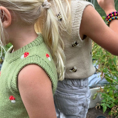 Novice Slipover Junior | PetiteKnit | Printed Pattern in option at Knit With Me yarn shop