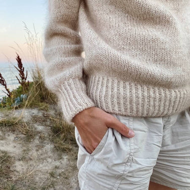 Novice Sweater | PetiteKnit | Printed Pattern in option at Knit With Me yarn shop