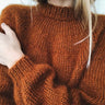 Novice Sweater | PetiteKnit | Printed Pattern in option at Knit With Me yarn shop