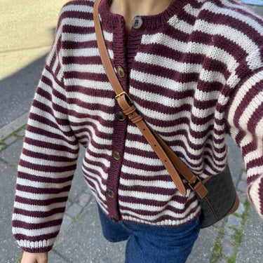 Olga Jacket | PetiteKnit | Printed Pattern in option at Knit With Me yarn shop