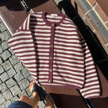 Olga Jacket | PetiteKnit | Printed Pattern in option at Knit With Me yarn shop