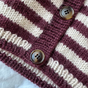 Olga Jacket | PetiteKnit | Printed Pattern in option at Knit With Me yarn shop