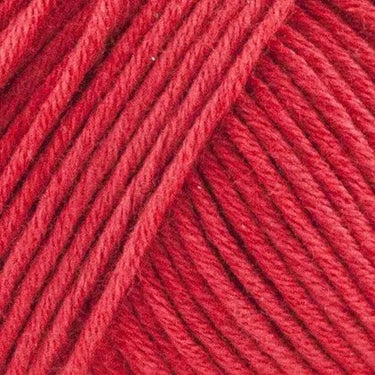 Onion | Organic Cotton | Soft, Washable Cotton Yarn, Colour: 106 Red, Knit or crochet with Onion Organic Cotton—lightweight, eco-friendly, and machine washable. Sport weight, great stitch definition, and perfect for all seasons!, Knit With Me