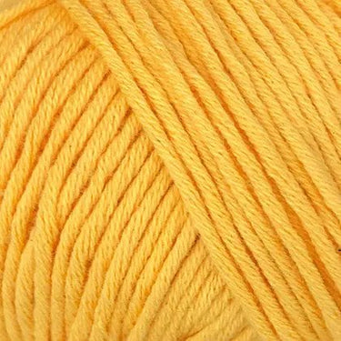 Onion | Organic Cotton | Soft, Washable Cotton Yarn, Colour: 153 Sun Yellow, Knit or crochet with Onion Organic Cotton—lightweight, eco-friendly, and machine washable. Sport weight, great stitch definition, and perfect for all seasons!, Knit With Me