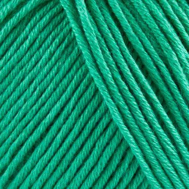 Onion | Organic Cotton | Soft, Washable Cotton Yarn, Colour: 140 Sapphire Green, Knit or crochet with Onion Organic Cotton—lightweight, eco-friendly, and machine washable. Sport weight, great stitch definition, and perfect for all seasons!, Knit With Me
