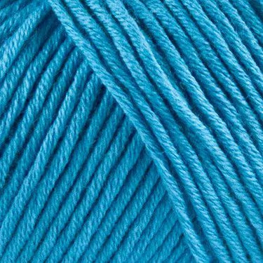 Onion | Organic Cotton | Soft, Washable Cotton Yarn, Colour: 139 Turquoise, Knit or crochet with Onion Organic Cotton—lightweight, eco-friendly, and machine washable. Sport weight, great stitch definition, and perfect for all seasons!, Knit With Me