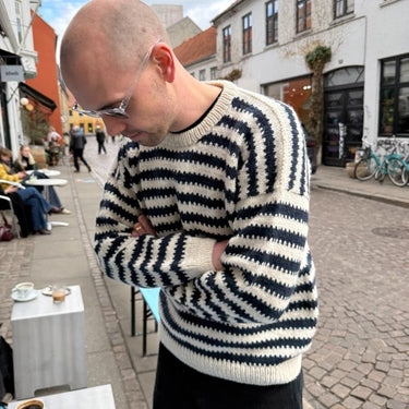 Otto Sweater Man | PetiteKnit | Printed Pattern in option at Knit With Me yarn shop