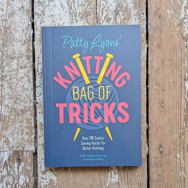 Patty Lyons' Knitting Bag of Tricks in option at Knit With Me yarn shop