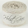 Holst Garn | Tides Yarn | Wool Silk Tweed Blend, Colour: Pearl, Tweed-effect yarn in wool & silk—Tides is soft, drapey & ideal knitting wool UK for garments, lace & crochet. Blooms beautifully after washing., Knit With Me