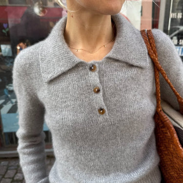 Petra Polo | PetiteKnit | Printed Pattern in option at Knit With Me yarn shop
