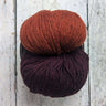 Polina Kit | Ulysse Yarn | Botanical Colourwork Jumper, Color: Carol's Polina Kit, Knit the Polina pullover in Ulysse wool! This sport weight kit features colourwork inspired by Ukrainian folk art. Ethical knitting wool UK, Knit With Me