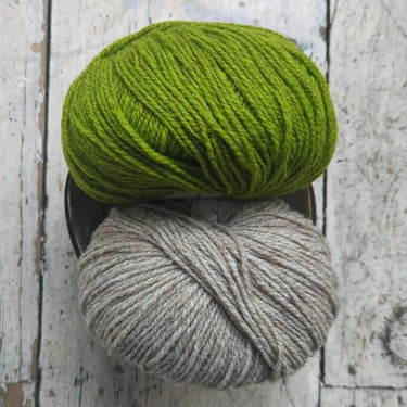Polina Kit | Ulysse Yarn | Botanical Colourwork Jumper, Color: Kit 4, Knit the Polina pullover in Ulysse wool! This sport weight kit features colourwork inspired by Ukrainian folk art. Ethical knitting wool UK, Knit With Me