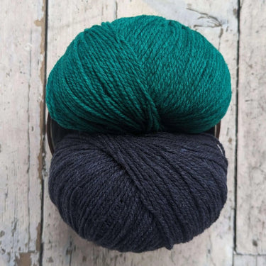 Polina Kit | Ulysse Yarn | Botanical Colourwork Jumper, Color: Kit 6, Knit the Polina pullover in Ulysse wool! This sport weight kit features colourwork inspired by Ukrainian folk art. Ethical knitting wool UK, Knit With Me