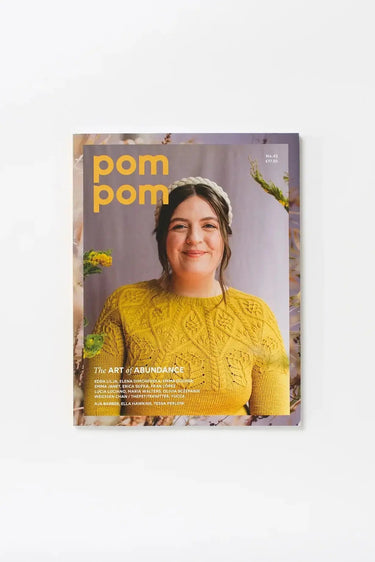 PomPom Issue 42: Autumn 2022, , It’s no secret that, when it comes to colour, texture, and pattern, Pom Pom are maximalists through and through! This autumn, they decided to embrace this natural instinct and curate a knit and crochet collection inspired b