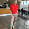 Poppy Tee | PetiteKnit | Printed Pattern in option at Knit With Me yarn shop