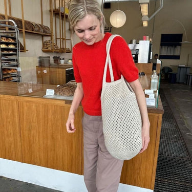 Poppy Tee | PetiteKnit | Printed Pattern in option at Knit With Me yarn shop