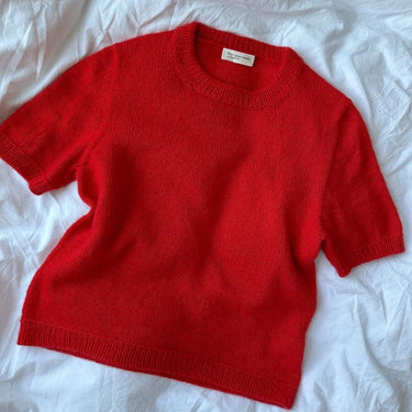Poppy Tee | PetiteKnit | Printed Pattern in option at Knit With Me yarn shop