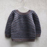 Rail Sweater Kit, Knitting for Olive pattern knitted in KFO Heavy Merino, at Knit With Me yarn shop