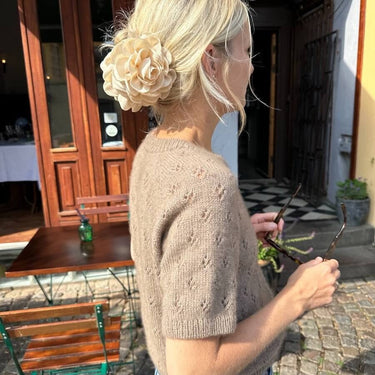 Rigmor Tee | PetiteKnit | Printed Pattern in option at Knit With Me yarn shop