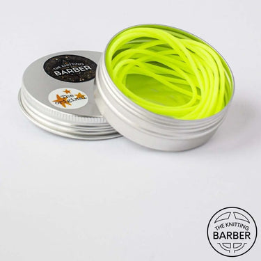 Knitting Barber | Stitch Holder Cords | No Hassle Try-On, Color: Yellow, Keep stitches secure while trying on your knits! Knitting Barber cords attach to your needle tips and hold stitches safely—ideal for sleeves and sweaters., Knit With Me