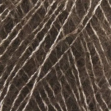 Onion | Silk & Kid Mohair | Ultra-Soft Lace Yarn Luxury, Colour: 3009 Brown, Onion Silk & Kid Mohair is the softest lace yarn we’ve ever felt! With 40% Mulberry silk, it shines and drapes beautifully. Perfect for luxe shawls and garments, Knit With Me