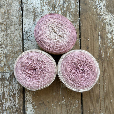 Snek | Bilum | Hand - dyed Gradient Colour Changing in 329 PETRA option at Knit With Me yarn shop