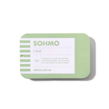 SOHMO T-Pins | Stainless Steel Blocking Pins in option at Knit With Me yarn shop