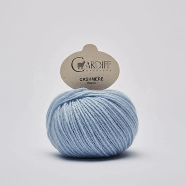 Cardiff Cashmere Classic yarn for Sophie Scarf Kit by PetiteKnit, ideal for a cozy accessory project.
