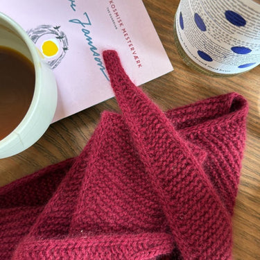 Sophie Scarf | PetiteKnit | Printed Pattern in option at Knit With Me yarn shop