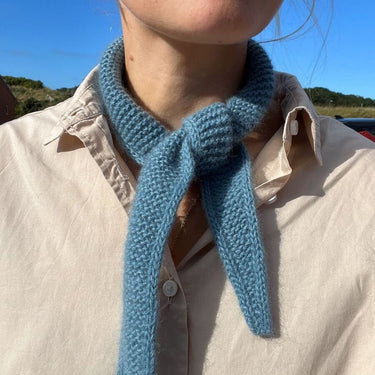 Sophie Scarf | PetiteKnit | Printed Pattern in option at Knit With Me yarn shop