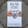 Stitch Markers | Fox & Pine in Hearts option at Knit With Me yarn shop