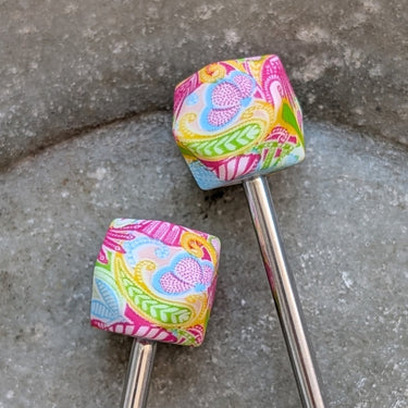 Stitch Stoppers | Fox & Pine Stitches in Spring Flower option at Knit With Me yarn shop