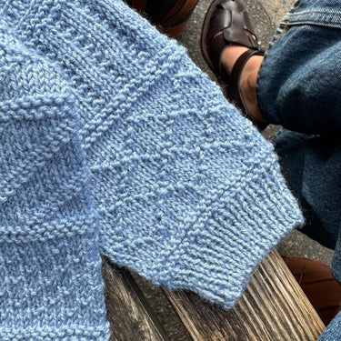 Storm Sweater Baby | PetiteKnit | Printed Pattern in option at Knit With Me yarn shop