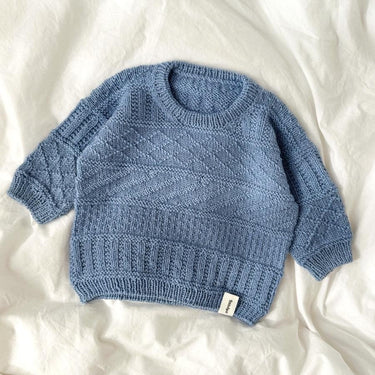 Storm Sweater Baby | PetiteKnit | Printed Pattern in option at Knit With Me yarn shop