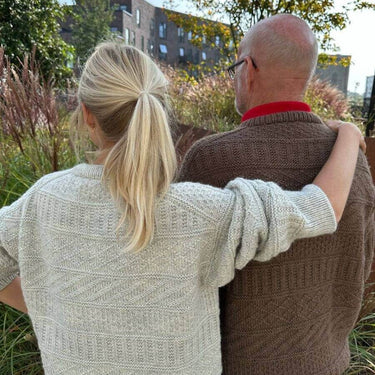 Storm Sweater Man | PetiteKnit | Printed Pattern in option at Knit With Me yarn shop