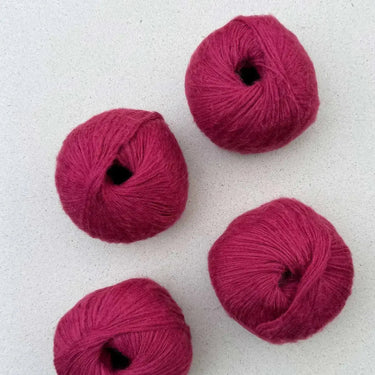 Suave | Pascuali | Cotton that feels like Cashmere, Colour: bordeaux 82, Organic cotton yarn that feels like cashmere! Suave from Pascuali is a soft alternative yarn for wool allergies or sensitive skin and is vegan-friendly., Knit With Me