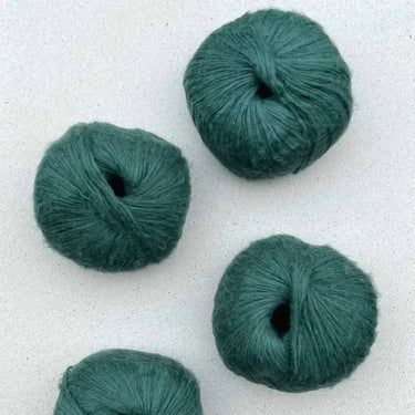 Suave | Pascuali | Cotton that feels like Cashmere, Colour: Forest Green 60, Organic cotton yarn that feels like cashmere! Suave from Pascuali is a soft alternative yarn for wool allergies or sensitive skin and is vegan-friendly., Knit With Me