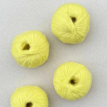 Suave | Pascuali | Cotton that feels like Cashmere, Colour: Lemon 70, Organic cotton yarn that feels like cashmere! Suave from Pascuali is a soft alternative yarn for wool allergies or sensitive skin and is vegan-friendly., Knit With Me