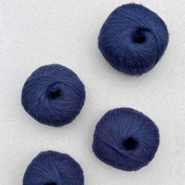Suave | Pascuali | Cotton that feels like Cashmere, Colour: Navy 108, Organic cotton yarn that feels like cashmere! Suave from Pascuali is a soft alternative yarn for wool allergies or sensitive skin and is vegan-friendly., Knit With Me