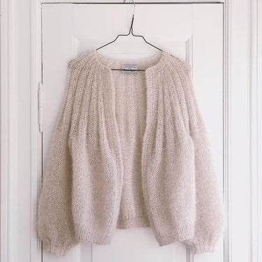 Sunday Cardigan - Mohair Edition | PetiteKnit | Printed Pattern in option at Knit With Me yarn shop