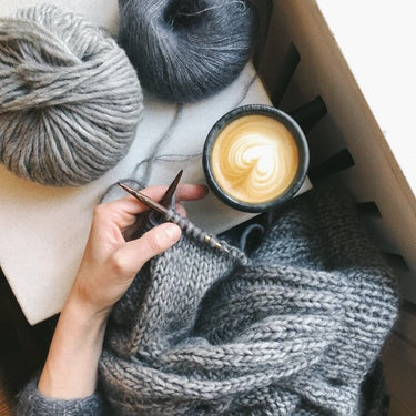 Sunday Cardigan | PetiteKnit | Printed Pattern in option at Knit With Me yarn shop