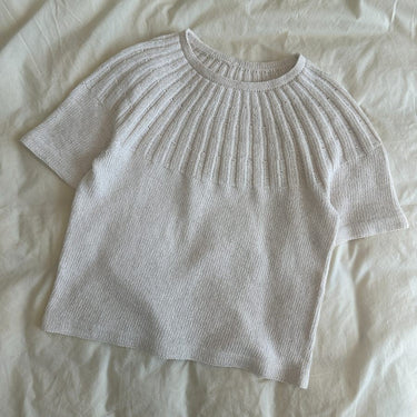 Sunday Tee | PetiteKnit | Printed Pattern in option at Knit With Me yarn shop