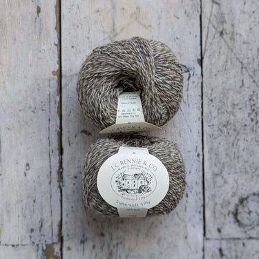 J.C. Rennie | Supersoft 4ply Yarn | 100% Wool, Color: Mushroom, J.C. Rennie Supersoft 4ply is the original Scottish supersoft wool yarn, featuring a Shetland-style look and heathered tones. Ideal for colourwork and layering., Knit With Me