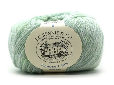 J.C. Rennie | Supersoft 4ply Yarn | 100% Wool, Color: New Amethyst, J.C. Rennie Supersoft 4ply is the original Scottish supersoft wool yarn, featuring a Shetland-style look and heathered tones. Ideal for colourwork and layering., Knit With Me