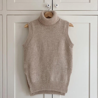 Terrazzo Slipover | PetiteKnit | Printed Pattern in option at Knit With Me yarn shop